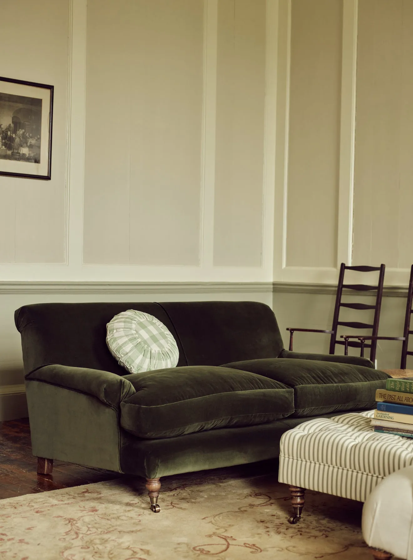 Remy Sofa, Two Seater, Leaden Grey Linen