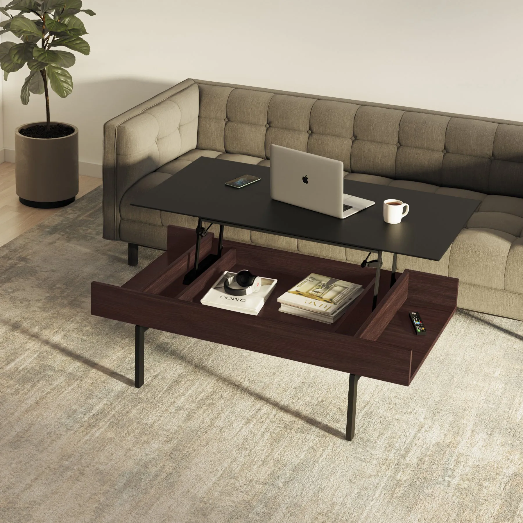 Reveal Lift Coffee Table