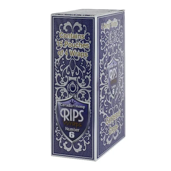 Rips - Hemp Blunt Wraps x 4