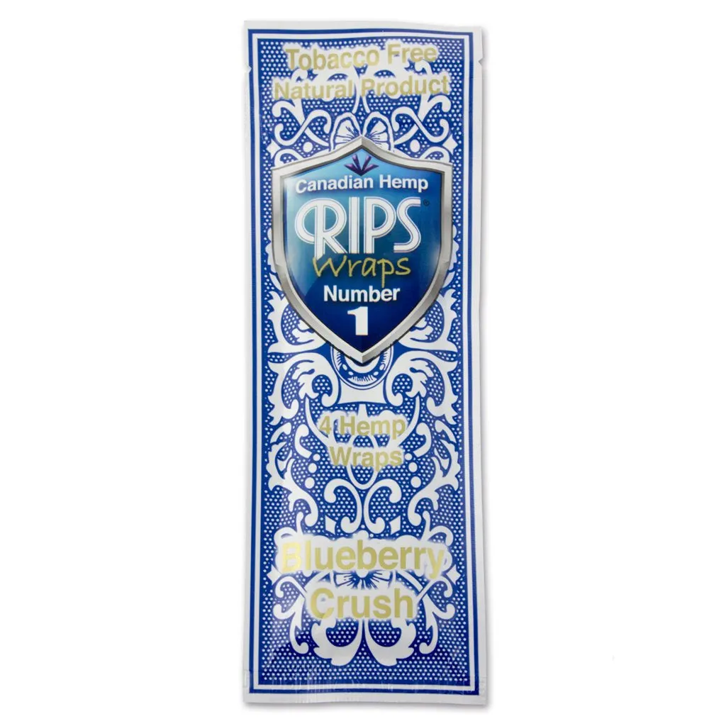 Rips - Hemp Blunt Wraps x 4
