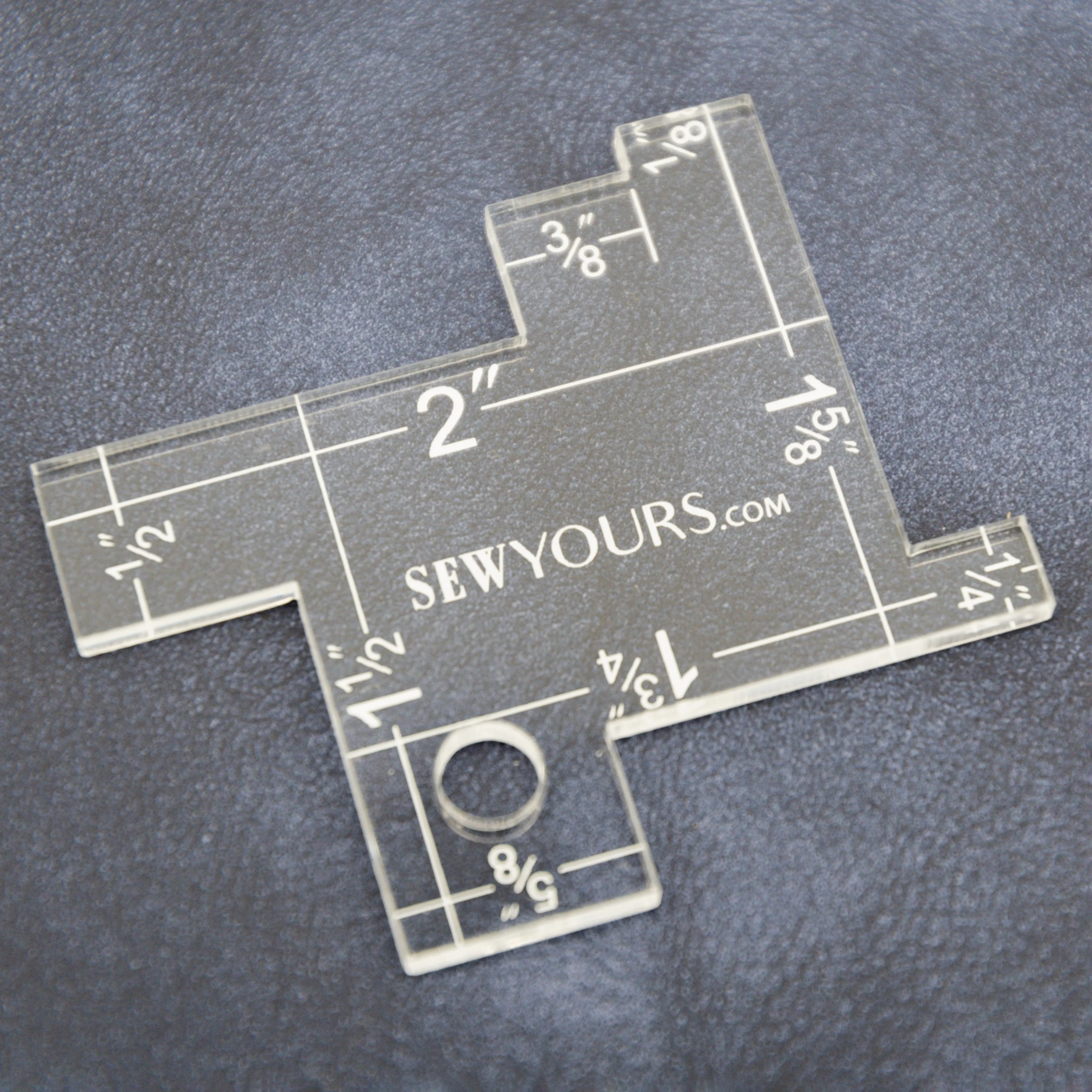 Seam Allowance Measuring Gauge