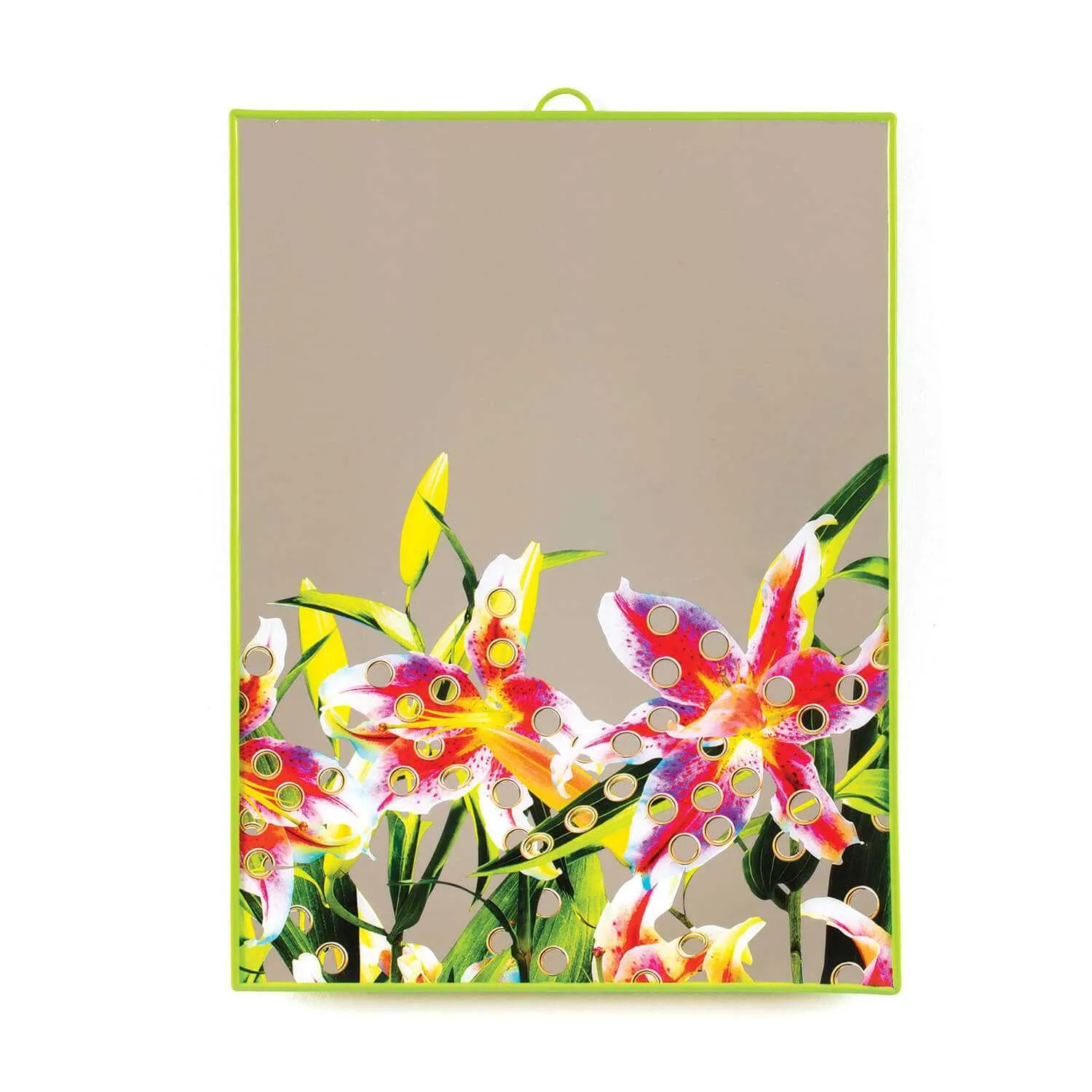 Seletti Toiletpaper Mirror Big Flower with Holes