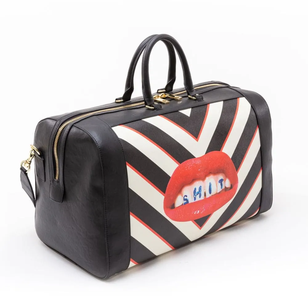 Seletti Toiletpaper Travel Travel Bag Shit