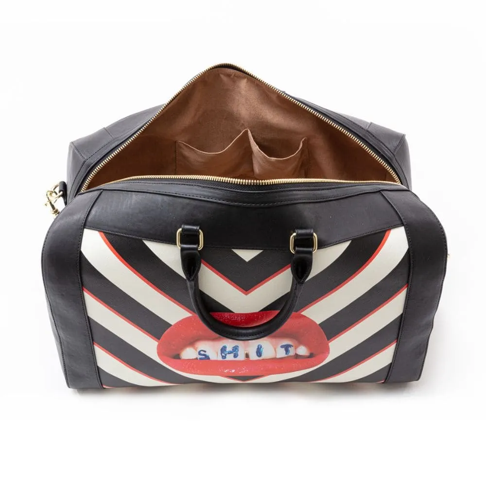 Seletti Toiletpaper Travel Travel Bag Shit