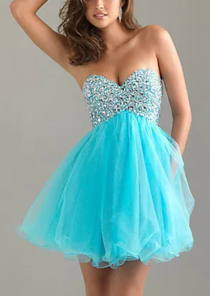 SHINING RHINSTONE CUTE DRESS FOR GIRLS