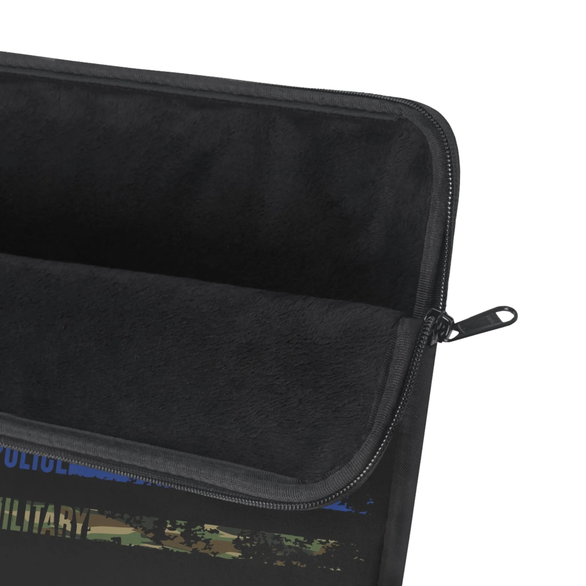 Solidarity Support Military, Police, Firefighter, Nurse, EMS, Dispatch Corrections Laptop or Ipad Protective Sleeve 3 Sizes Available