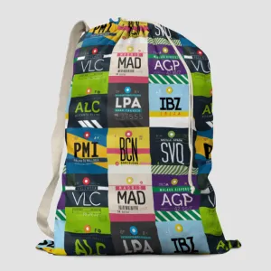 Spanish Airports - Laundry Bag