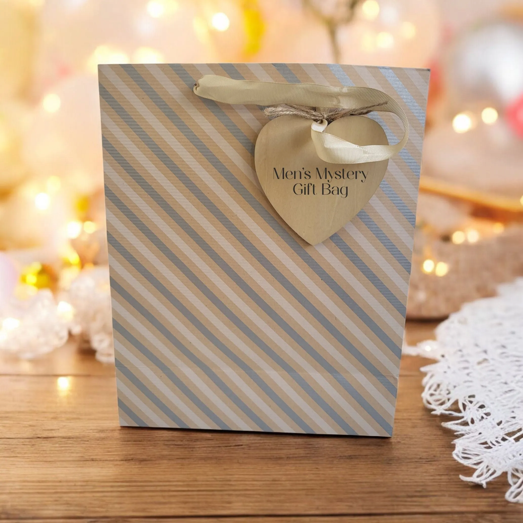 Stylish Men's Personalised Mystery Gift Bag