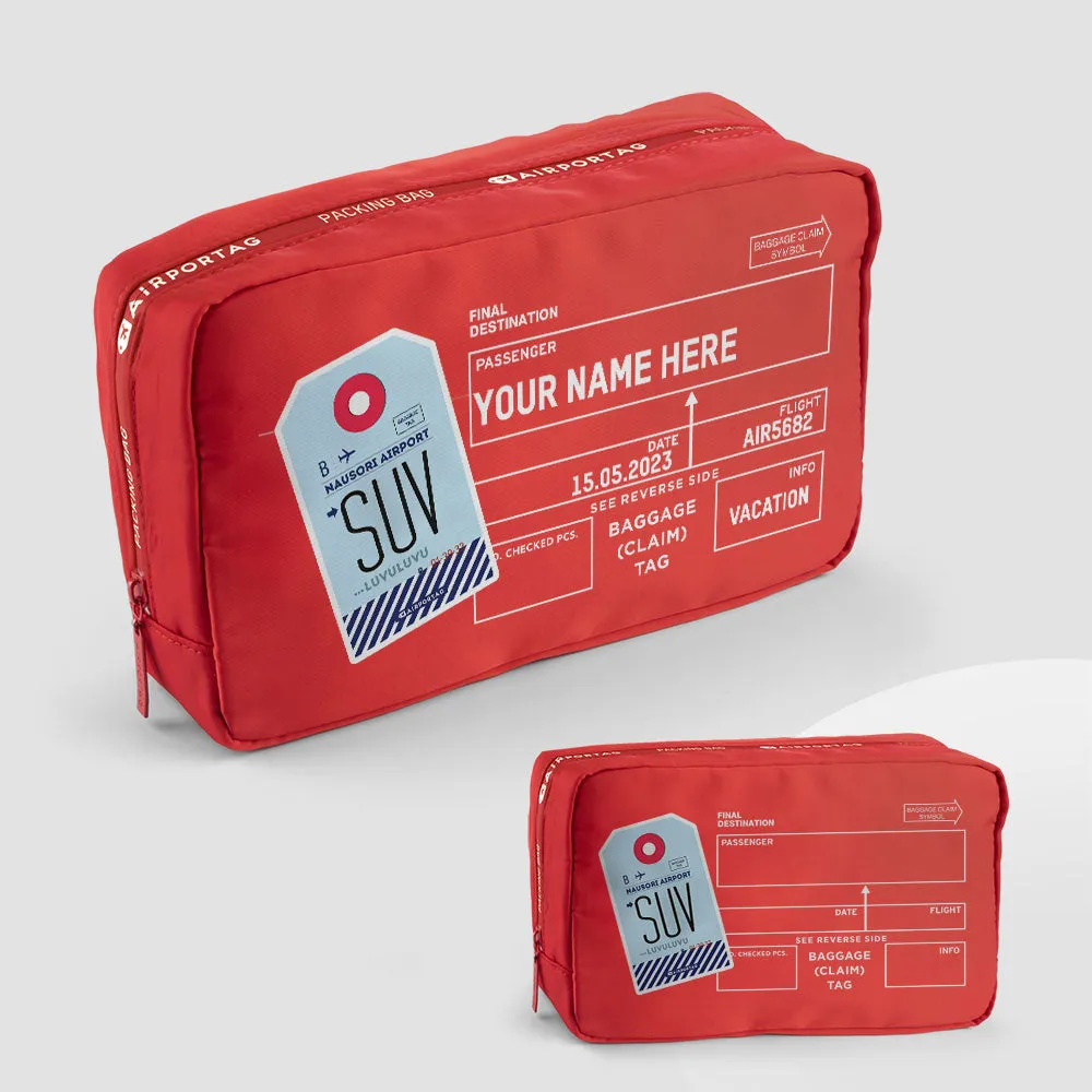 SUV - Packing Bag