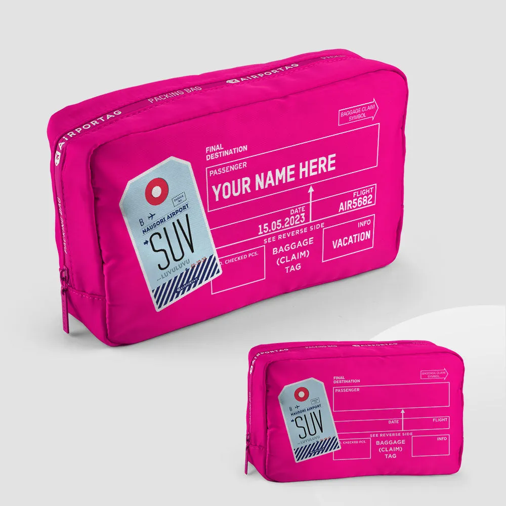 SUV - Packing Bag