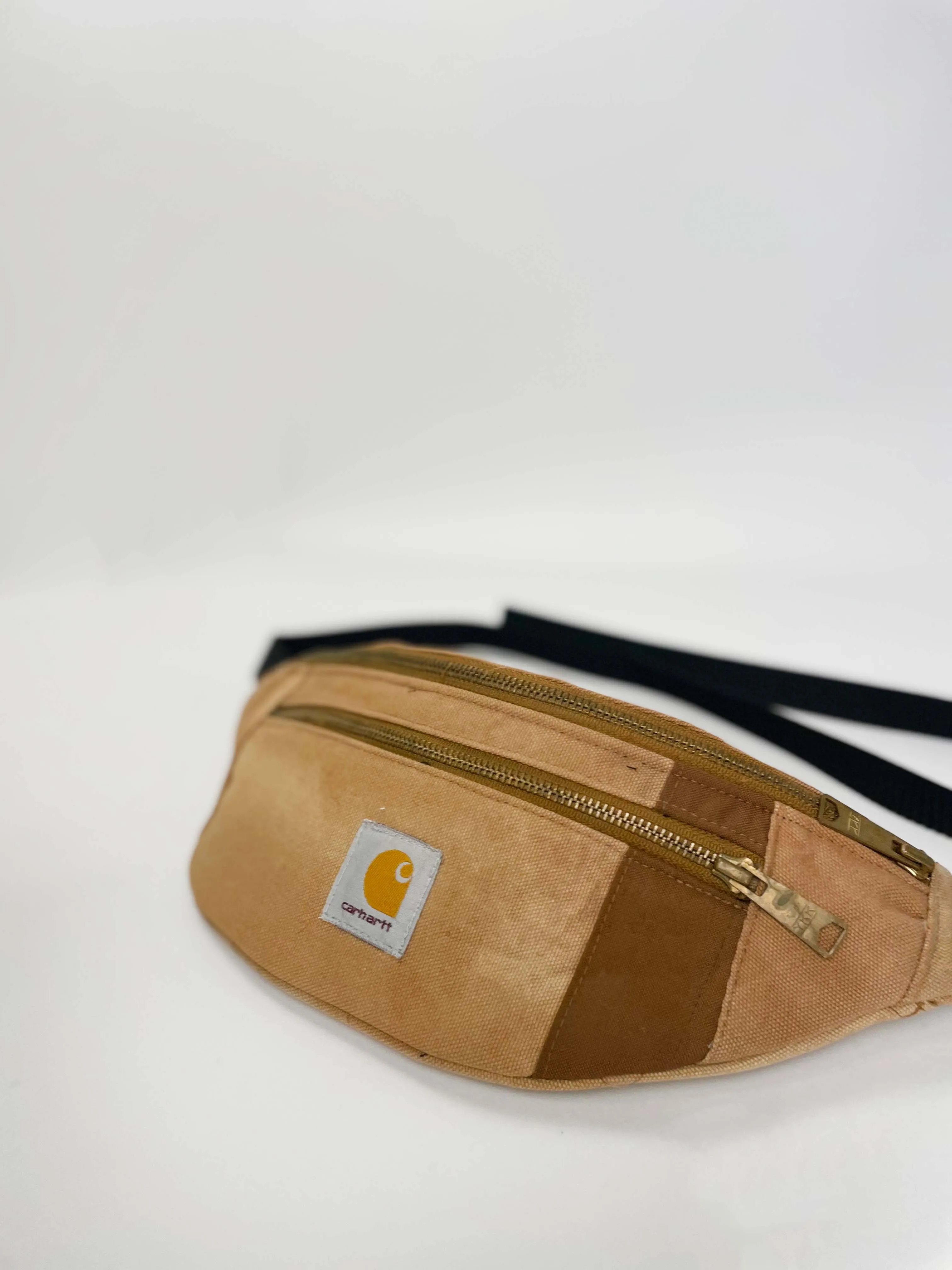 Tan Reworked Carhartt Sling Bag