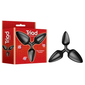 The 9's Triad 3 Way Butt Plug-(ic2694)