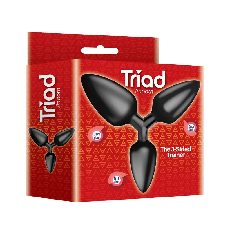 The 9's Triad 3 Way Butt Plug-(ic2694)
