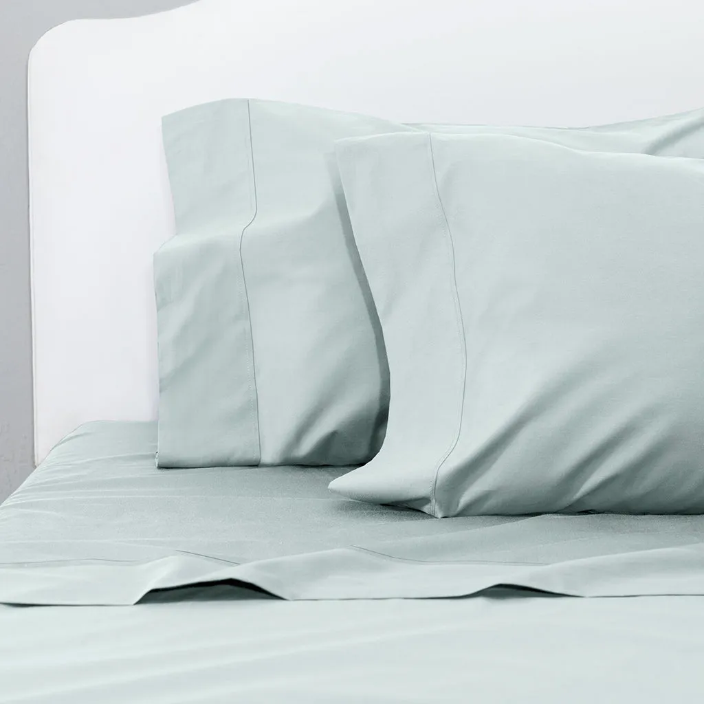 The Porcelain Green 400 Thread Count Sheets