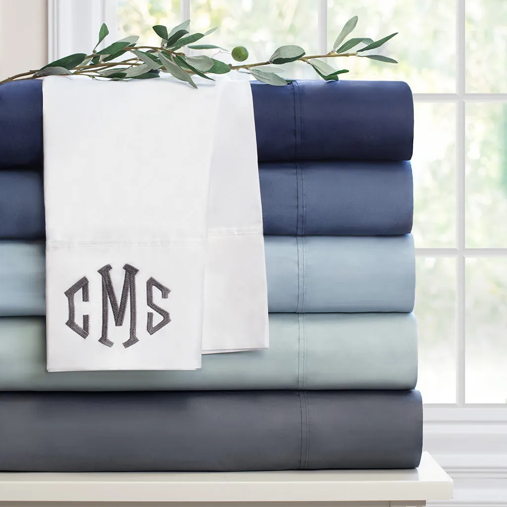 The Porcelain Green 400 Thread Count Sheets