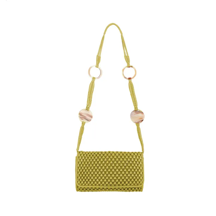 Tissa Fontaneda Citrus Green Estelle Handbag