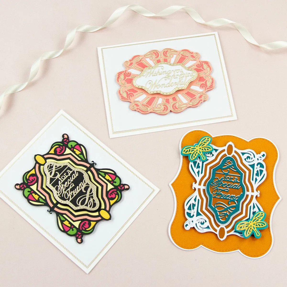 Tonic Studio - Friendship Frames Die Set - 5235e
