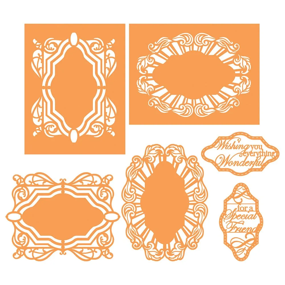 Tonic Studio - Friendship Frames Die Set - 5235e