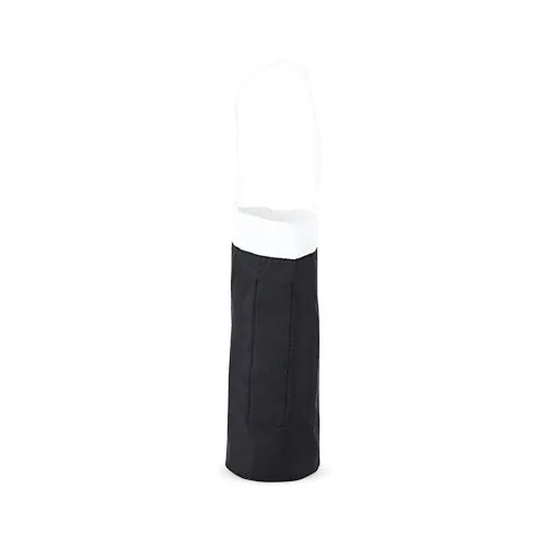 Trek: Black Ripstop Nylon Wine Bag