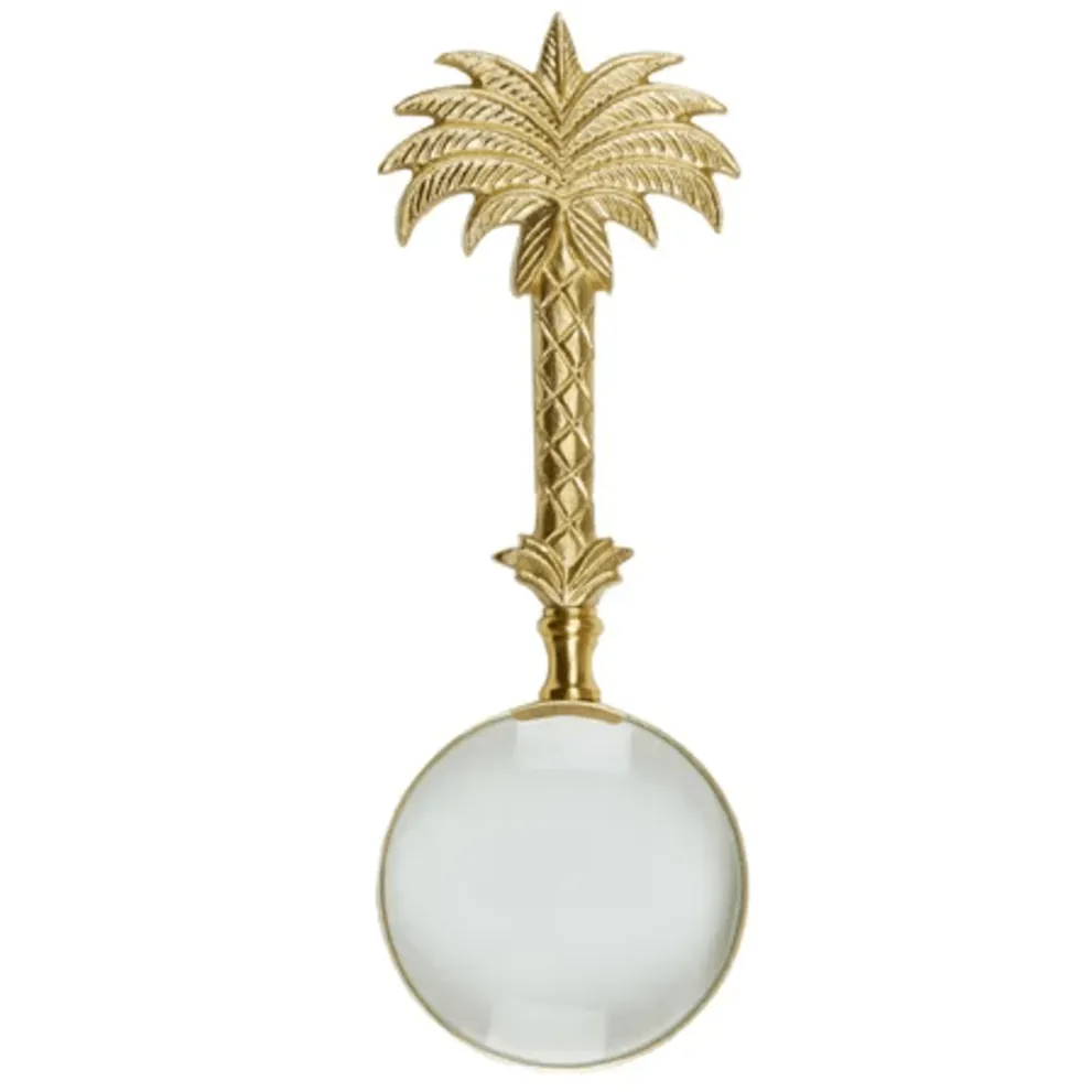Tropic Metal Magnifying Glass