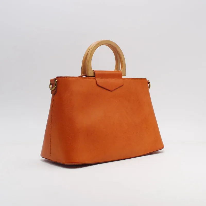 Unique Womens Red Leather Handbags Crossbody Bags Purse for Women