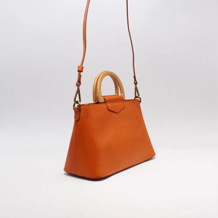 Unique Womens Red Leather Handbags Crossbody Bags Purse for Women
