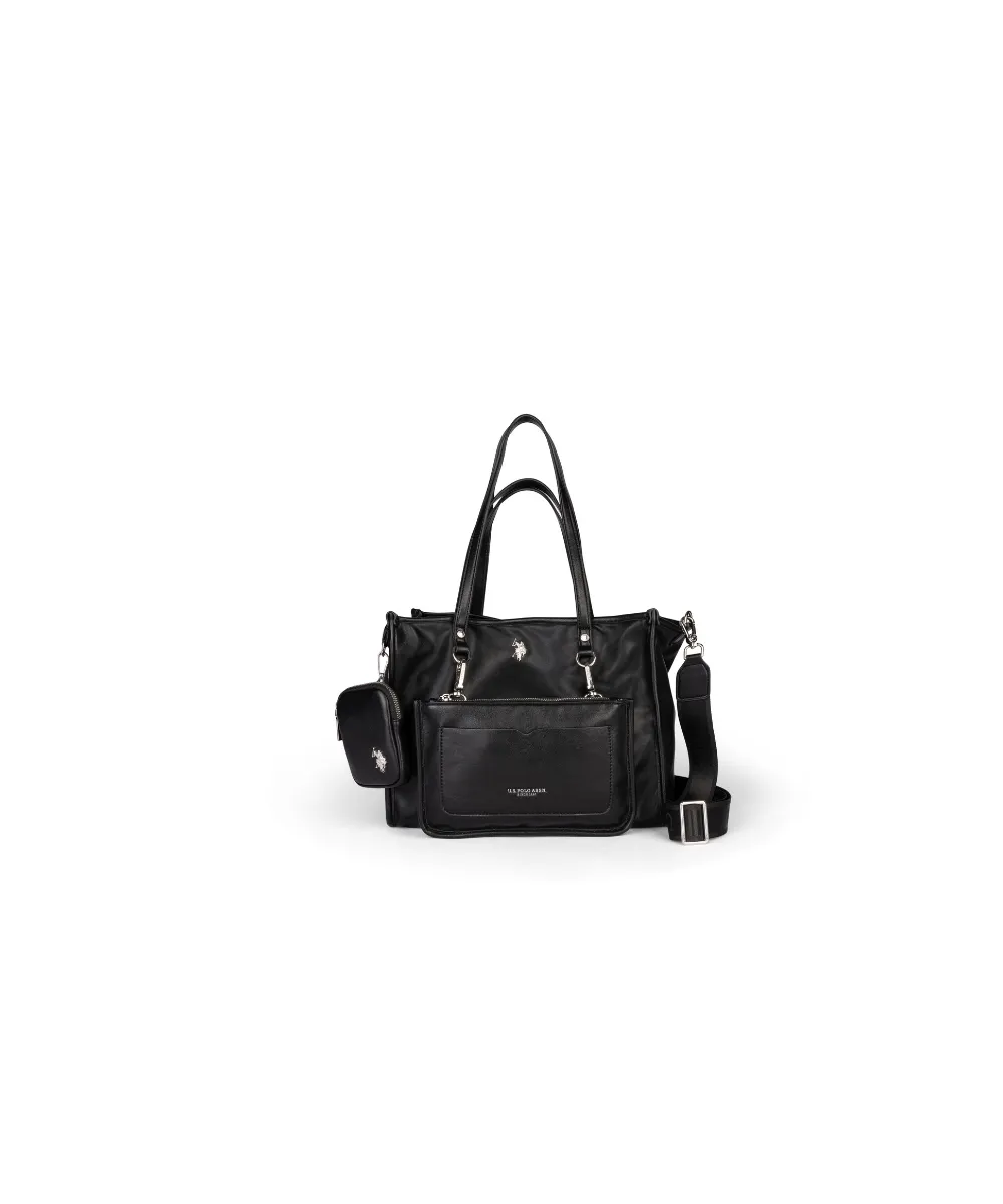 US POLO ASSN WOMEN NATURAL SHOPPING BAG