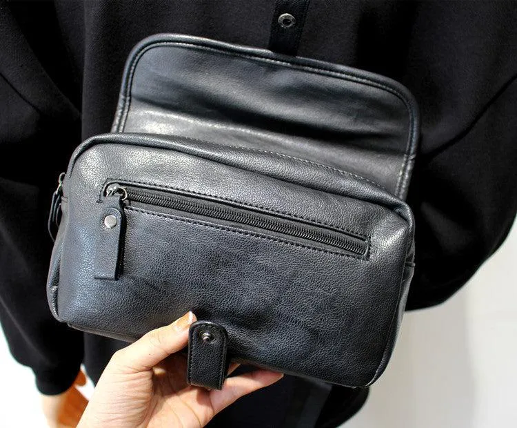 Vvsha  Christmas Gift Black Crossbody Chest Bag