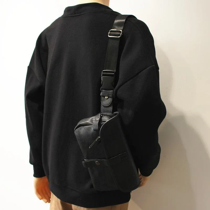 Vvsha  Christmas Gift Black Crossbody Chest Bag