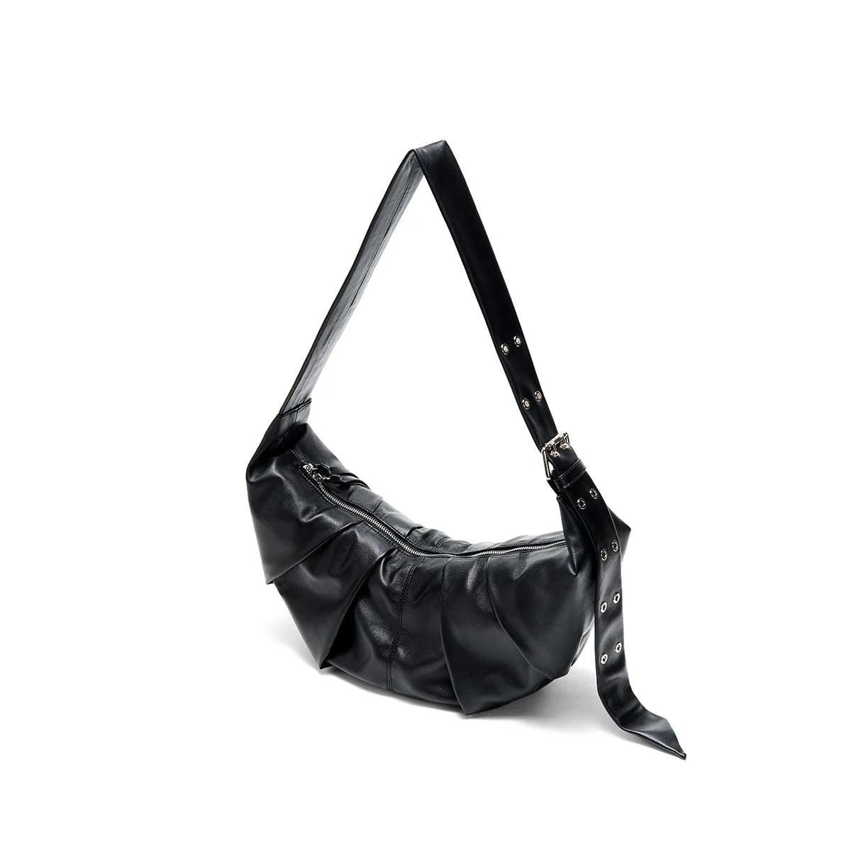 Vvsha  Christmas Gift Leather Dumpling Crossbody Bag