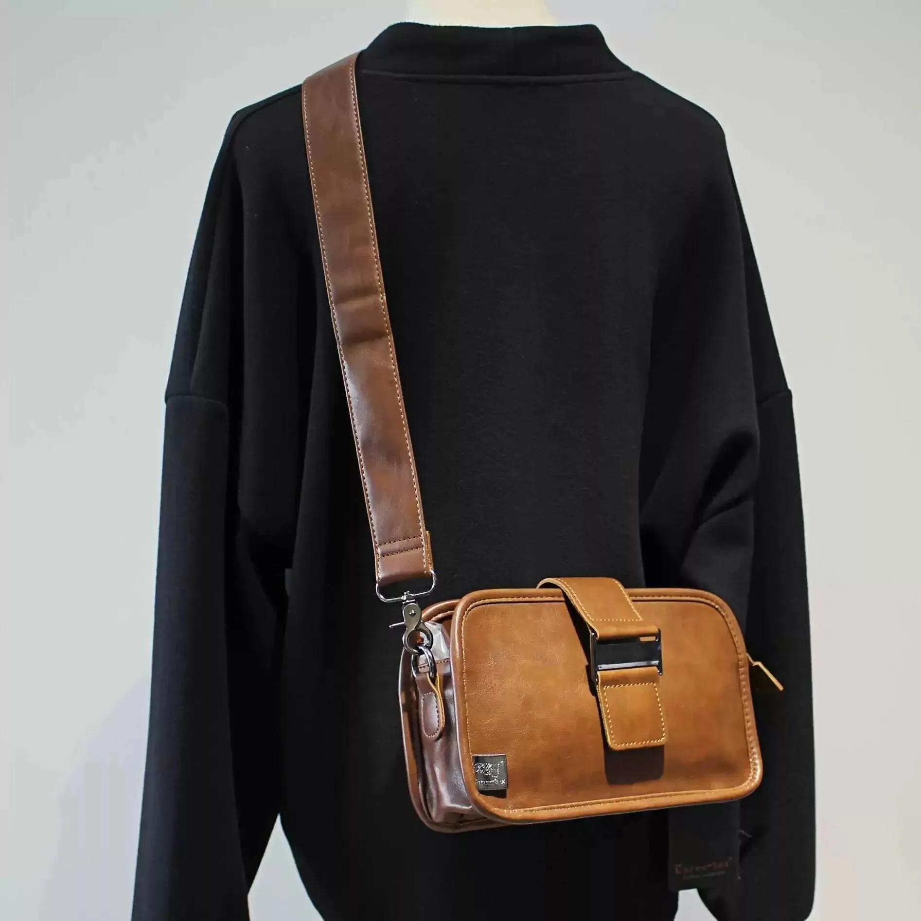 Vvsha  Christmas Gift Versatile Leather Crossbody Bag