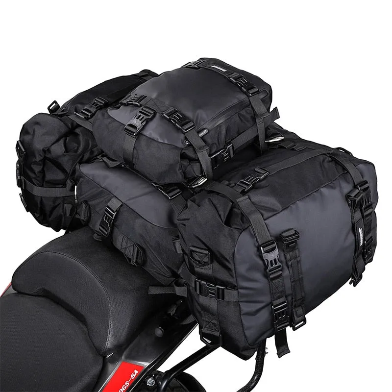 Waterproof Motorcycle Tail Bag with 10L/20L/30L