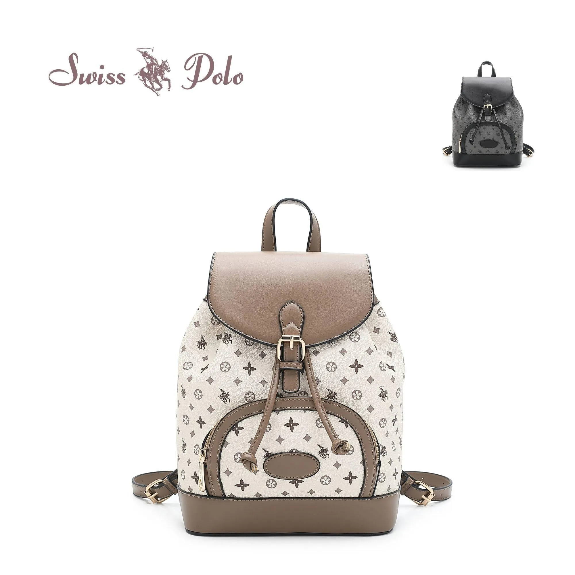 Women's Monogram Backpack - HLW 3215