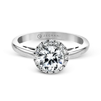 ZR25NDER Wedding Set in 14k Gold with Diamonds